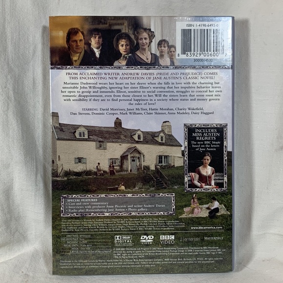 Sense & Sensibility DVD Collection BBC *sealed* - Picture 2 of 3